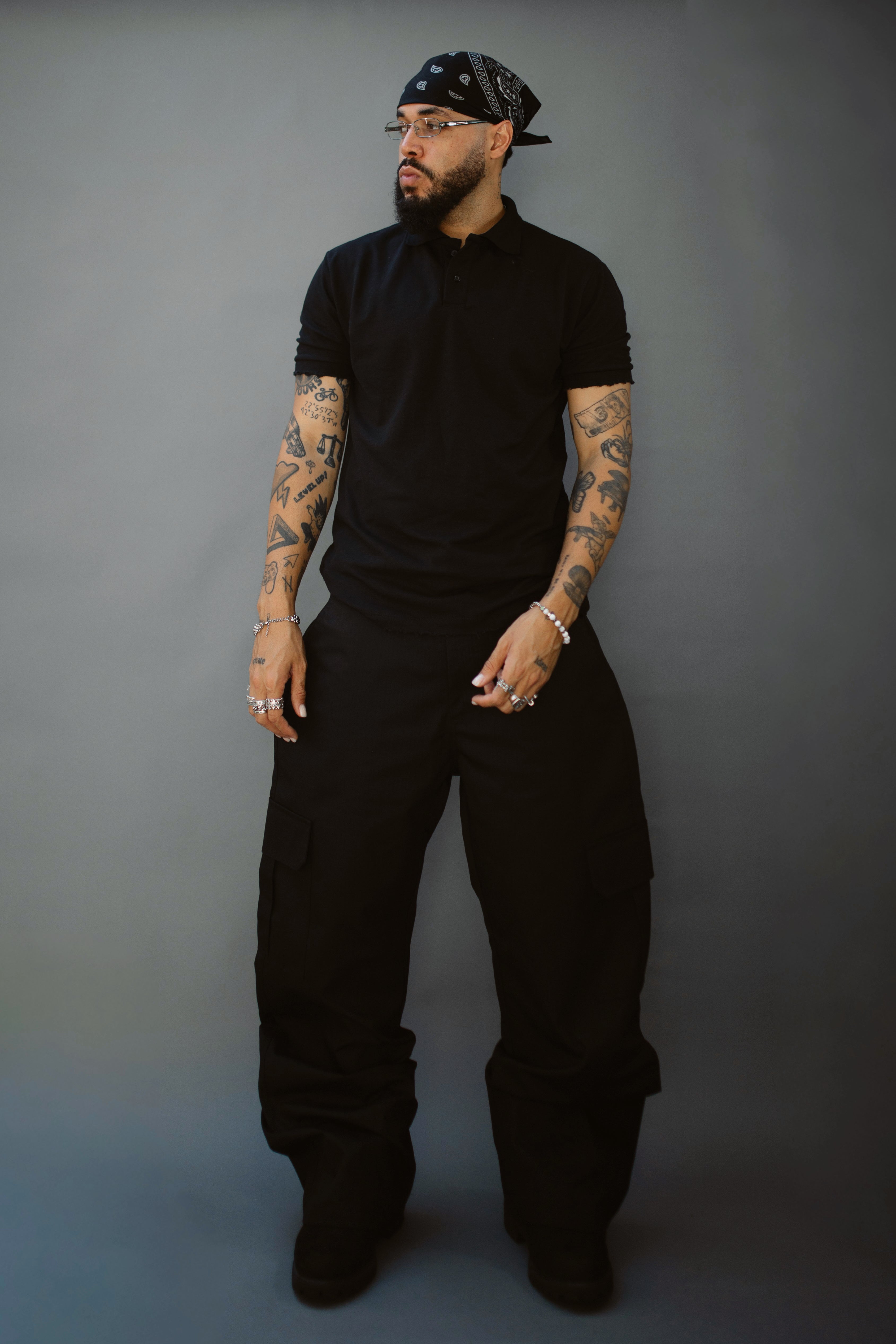 BLACK POLO SHIRT