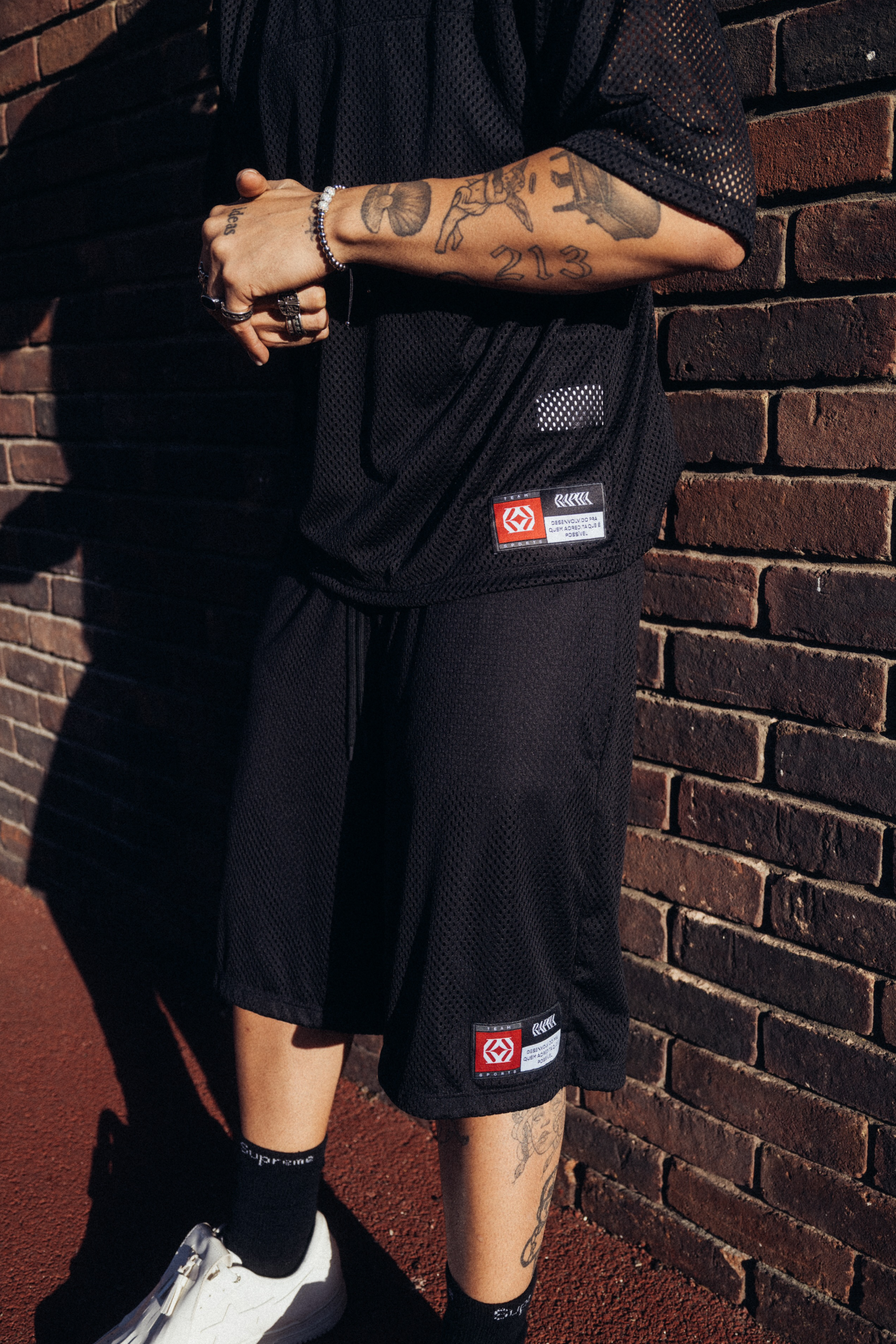 BLACK BASKETBALL SHORTS