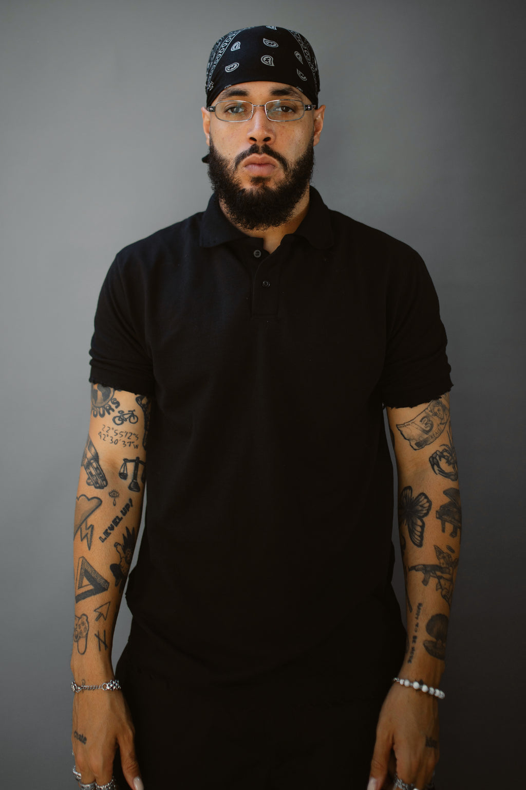 BLACK POLO SHIRT