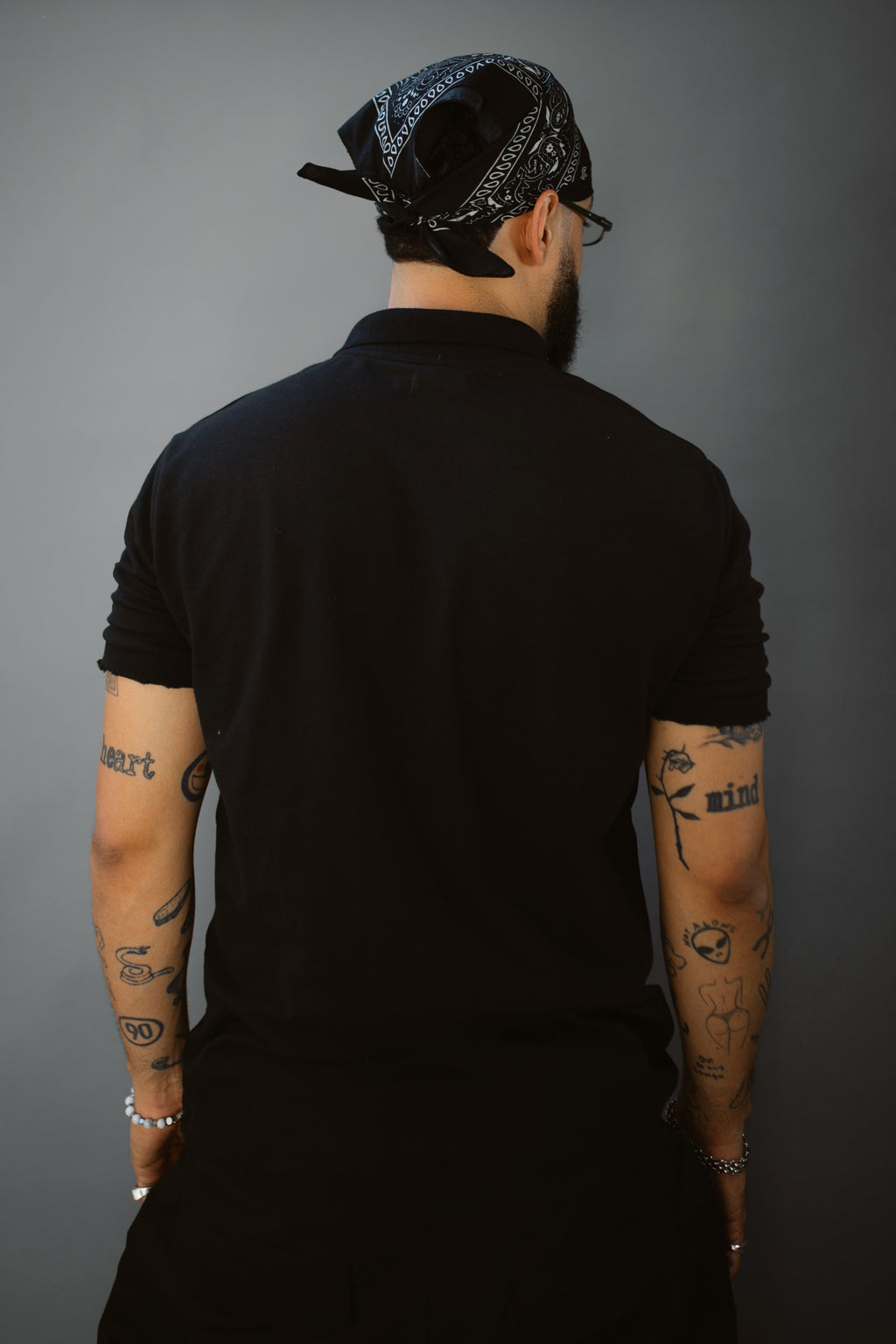BLACK POLO SHIRT